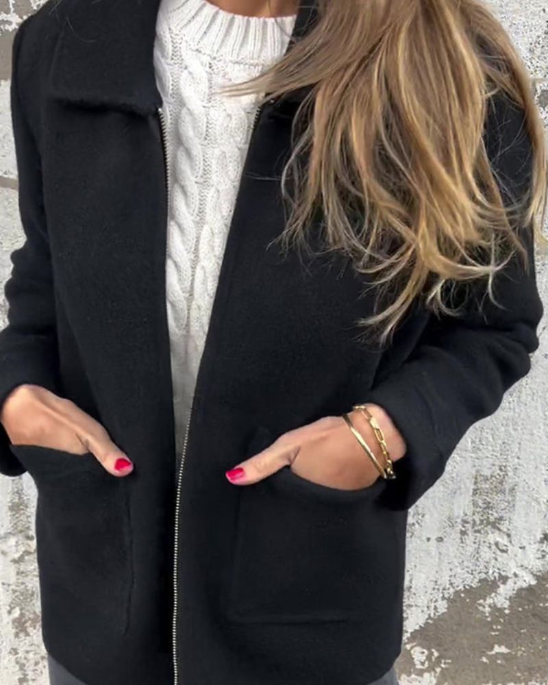 Chaqueta Femenina de Sudadera de Felpa Fernanda