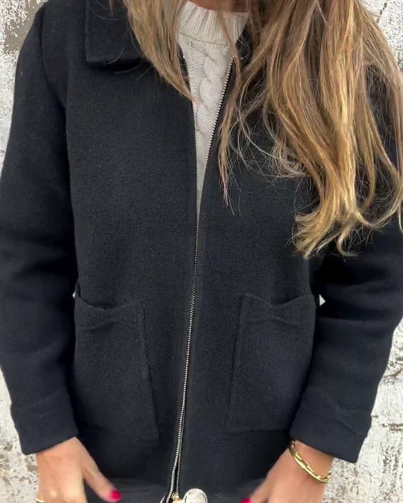 Chaqueta Femenina de Sudadera de Felpa Fernanda