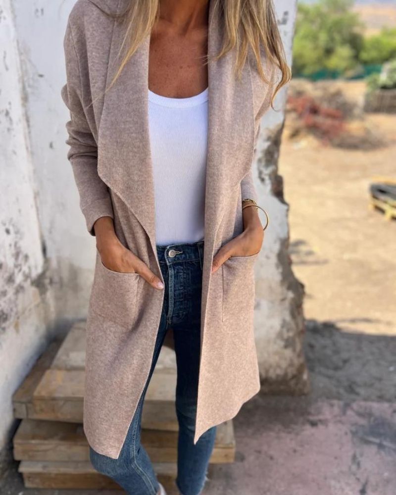 Chaqueta Femenina Ligera Estilo Cárdigan Egona
