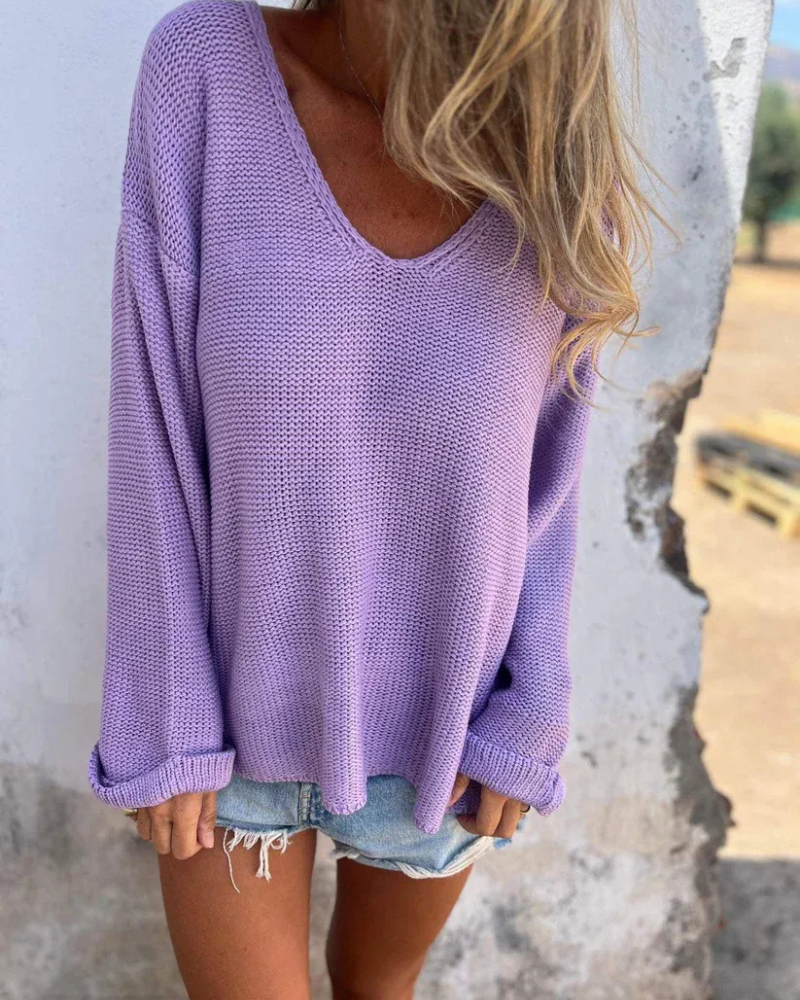 Suéter Femenino de Malha Comfy Karina