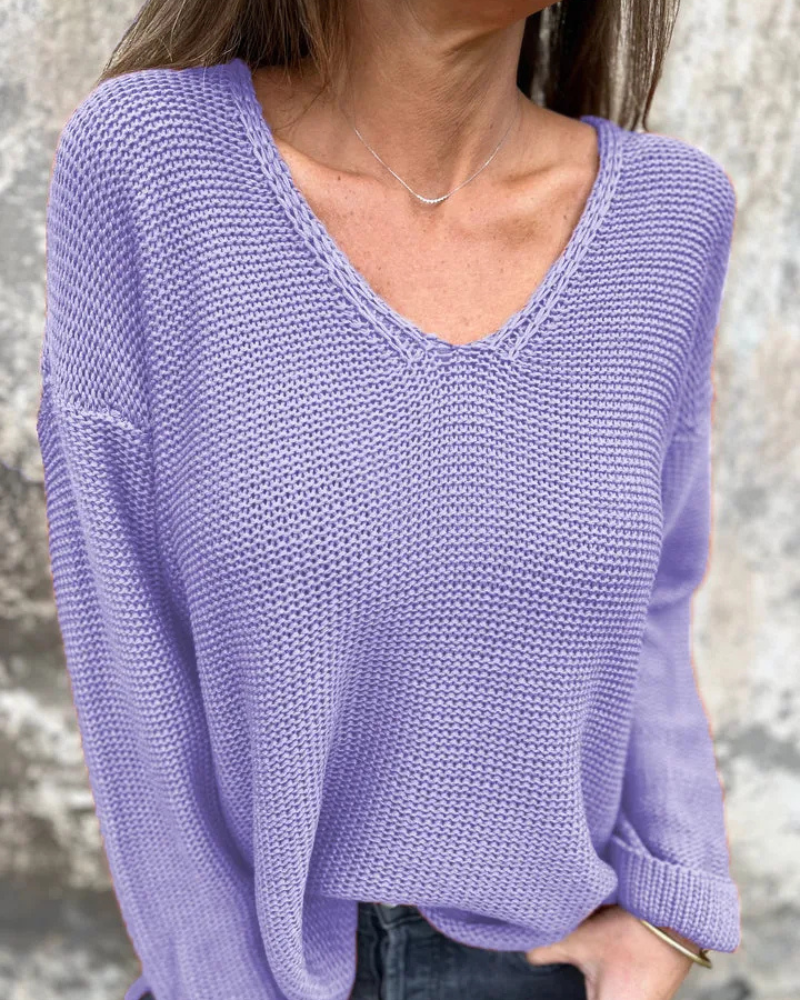 Suéter Femenino de Malha Comfy Karina