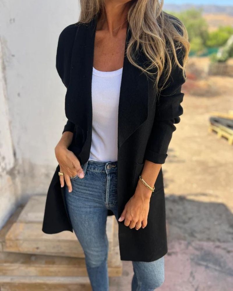 Chaqueta Femenina Ligera Estilo Cárdigan Egona
