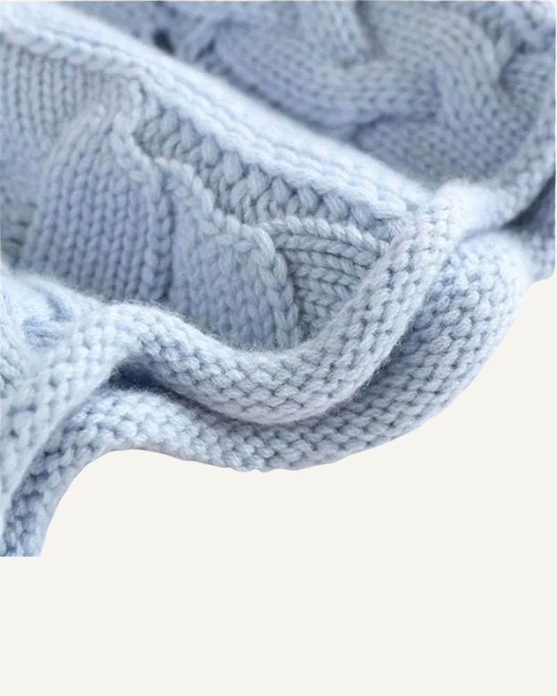 Suéter Femenino de Cashmere Cuello Alto Maíra
