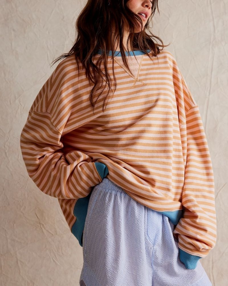 Blusa a Rayas Oversized Rebeca