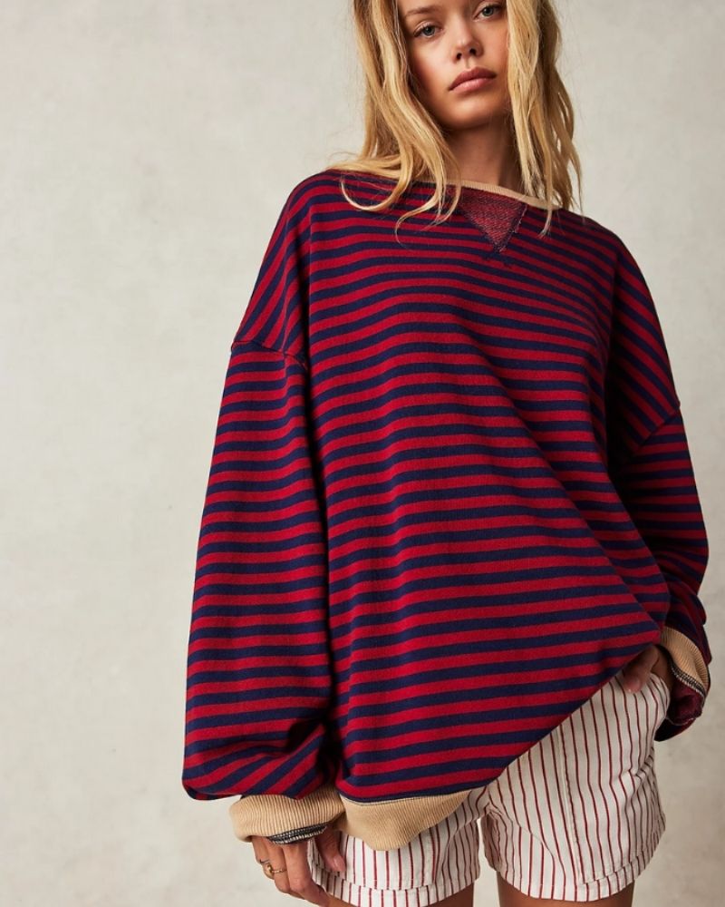 Blusa a Rayas Oversized Rebeca