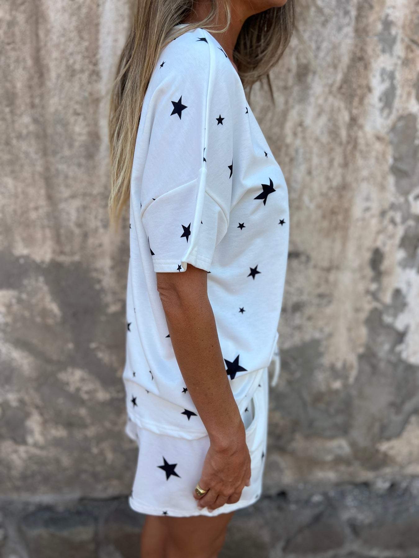 Conjunto Confortable con Estampado de Estrella