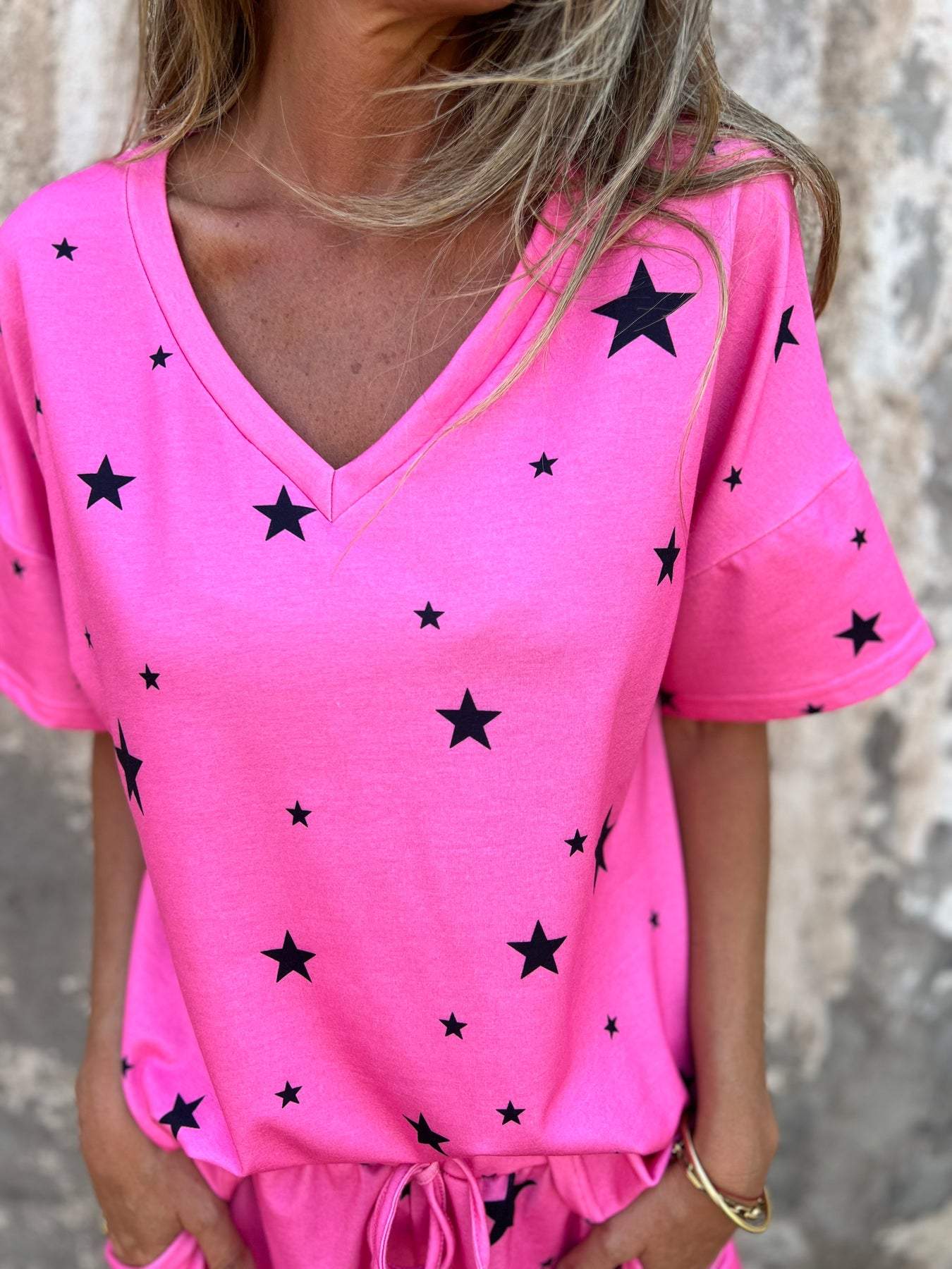 Conjunto Confortable con Estampado de Estrella
