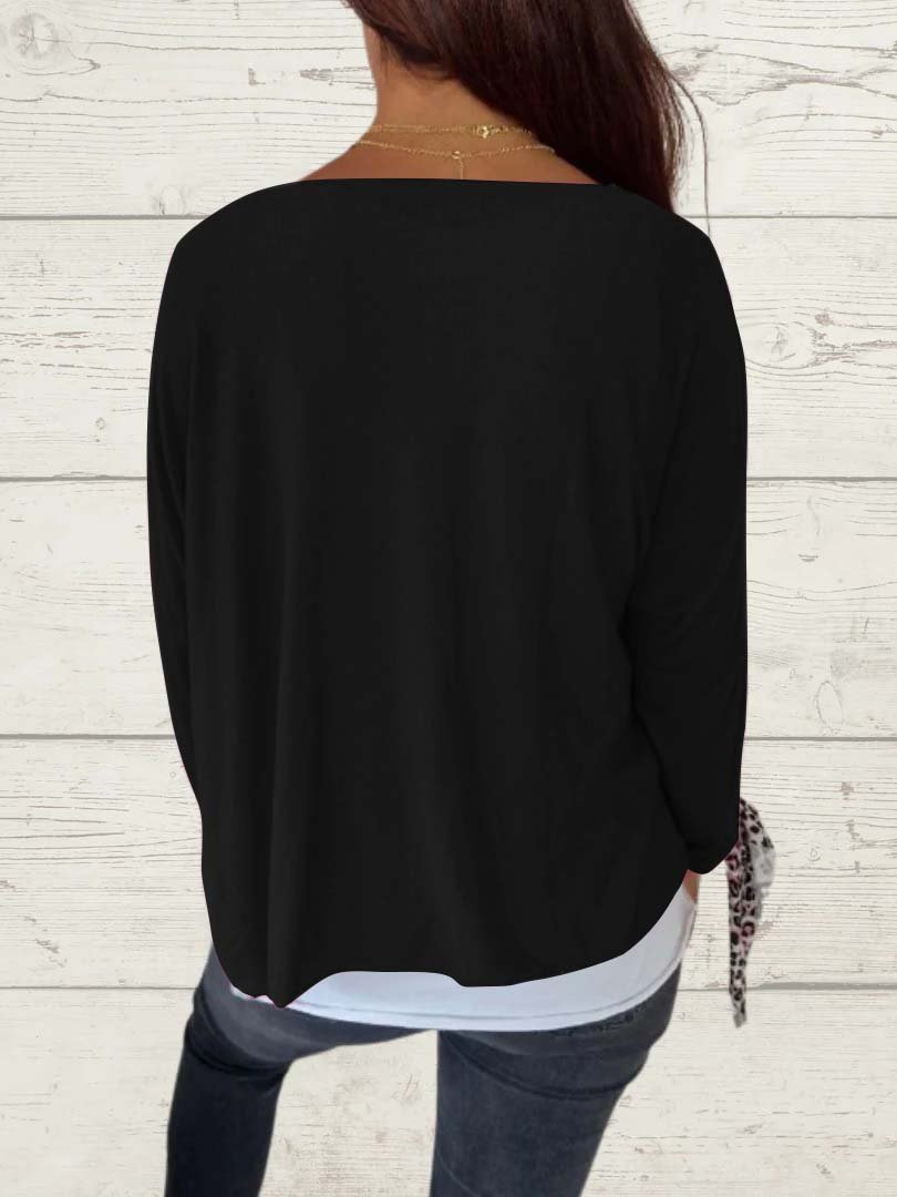Conjunto Femenino Casual de Tops de Color Sólido y Cami de Dos Piezas
