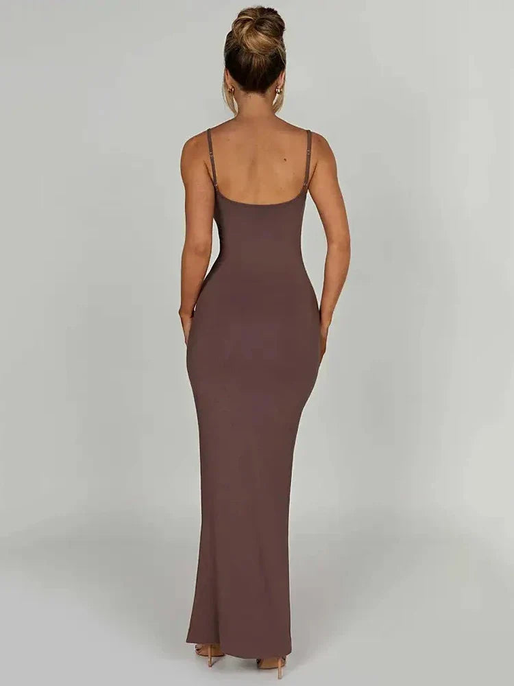 Vestido Largo Justo Alcinha Luna
