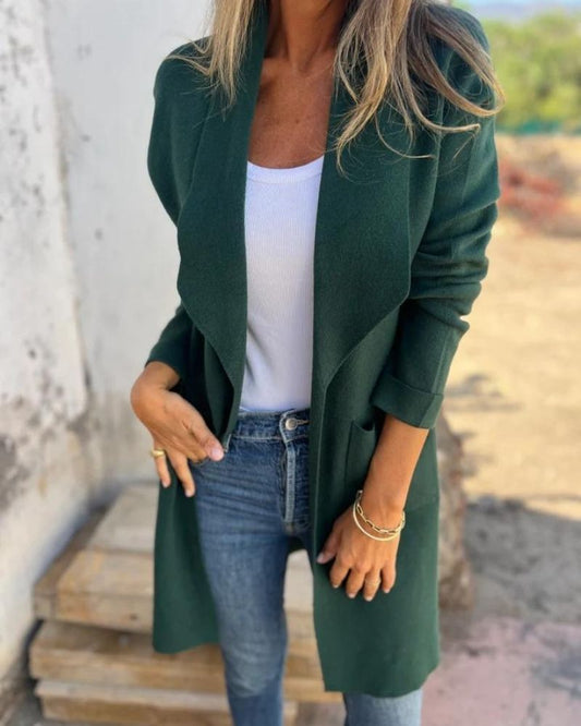 Chaqueta Femenina Ligera Estilo Cárdigan Egona