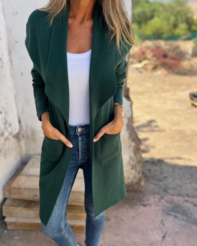 Chaqueta Femenina Ligera Estilo Cárdigan Egona
