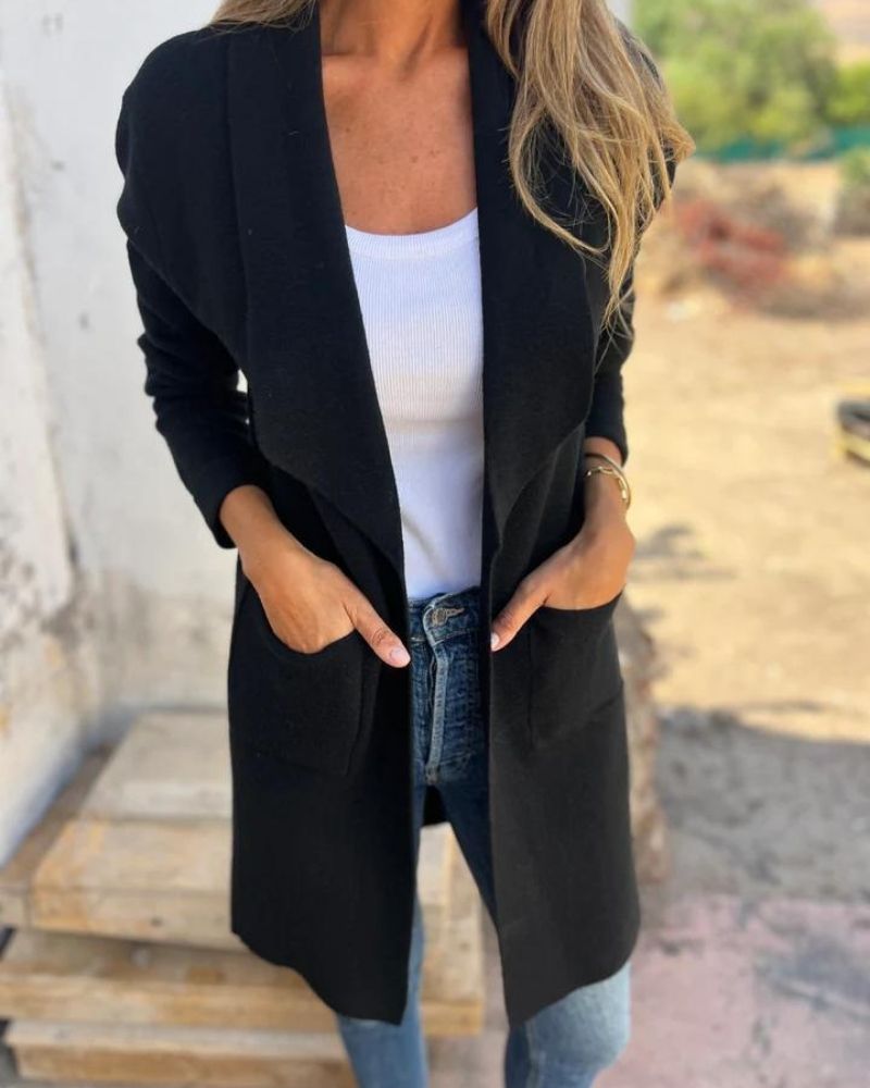 Chaqueta Femenina Ligera Estilo Cárdigan Egona