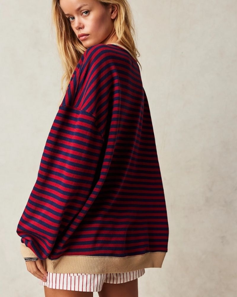 Blusa a Rayas Oversized Rebeca