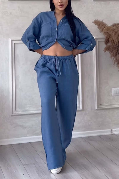 Conjunto Casual de Lino y Algodón – Levedad y Estilo Atemporal